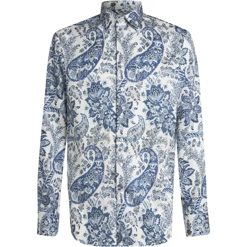 Floral Paisley Print Shirt , male, Sizes: 3XL, XL, L - ETRO - Modalova