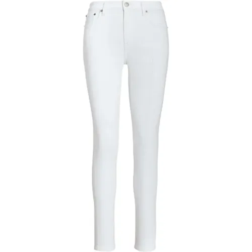 Skinny Jeans,TRAPERICE,Weiße Skinny High Waist Jeans - Ralph Lauren - Modalova