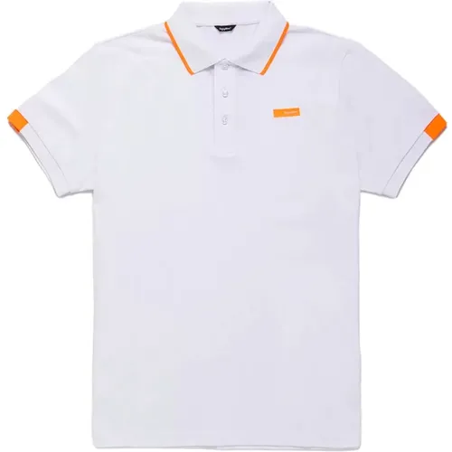 Elegant Polo Shirt with Contrast Collar , male, Sizes: 2XL, L, XL, S - RefrigiWear - Modalova