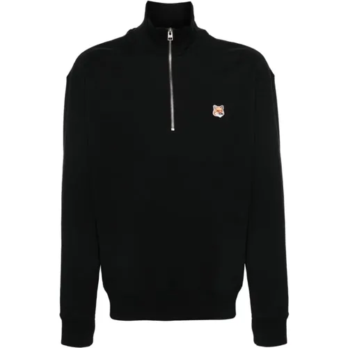 Mens Clothing Sweatshirts Ss24 , male, Sizes: S, M, XS, XL, L - Maison Kitsuné - Modalova