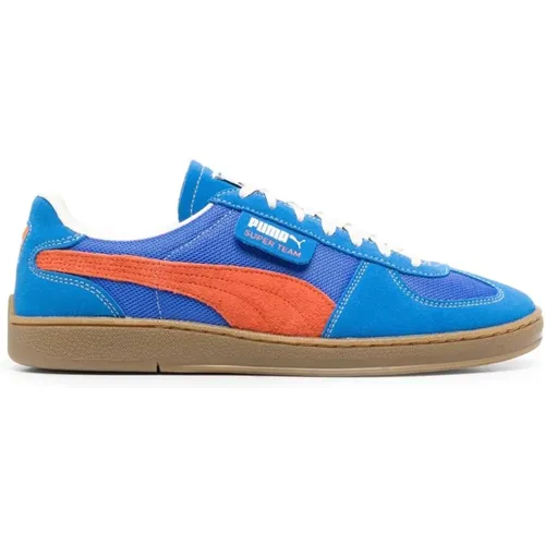 Orange Rickie Sneakers , male, Sizes: 10 1/2 UK - Puma - Modalova