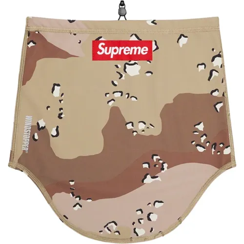 Limited Edition Windstopper Neck Gaiter Chocolate Chip Camo , unisex, Sizes: ONE SIZE - Supreme - Modalova