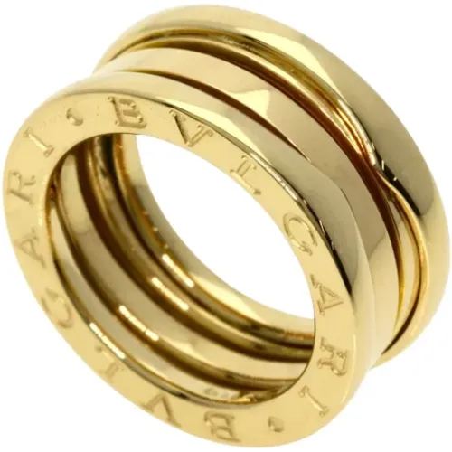 Pre-owned Gold rings , female, Sizes: ONE SIZE - Bvlgari Vintage - Modalova