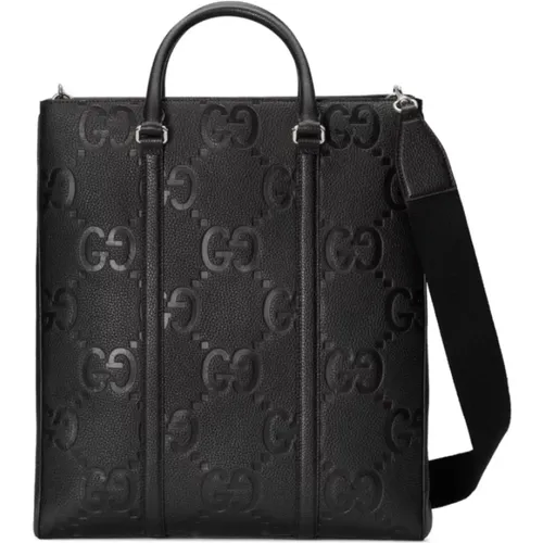 Leather Tote Bag , female, Sizes: ONE SIZE - Gucci - Modalova