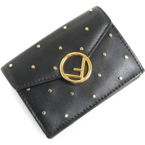 Pre-owned Leather wallets , female, Sizes: ONE SIZE - Fendi Vintage - Modalova