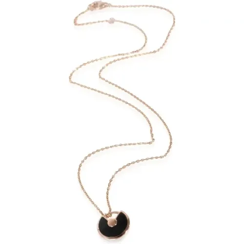 Pre-owned Rose Gold necklaces , female, Sizes: ONE SIZE - Cartier Vintage - Modalova