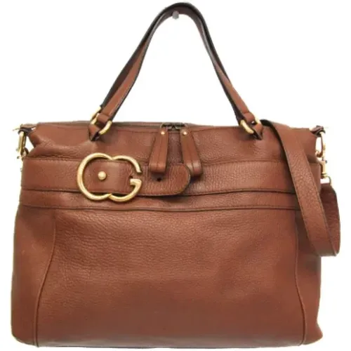 Pre-owned Leather gucci-bags , female, Sizes: ONE SIZE - Gucci Vintage - Modalova