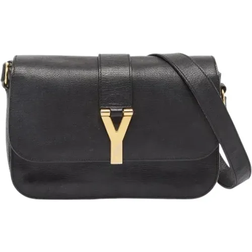 Pre-owned Leder schultertasche - Yves Saint Laurent Vintage - Modalova