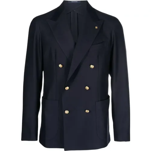 Darkblue Jackets Noos , male, Sizes: 3XL, L, XL - Tagliatore - Modalova