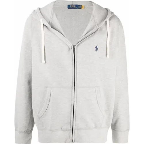 Pullover Grau , Herren, Größe: L - Ralph Lauren - Modalova