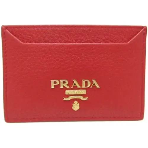 Pre-owned Leather wallets , female, Sizes: ONE SIZE - Prada Vintage - Modalova