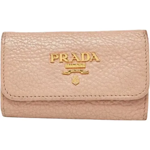 Pre-owned Leather key-holders , female, Sizes: ONE SIZE - Prada Vintage - Modalova