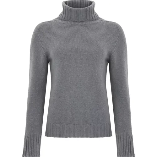 Cashmere Turtleneck Sweater , female, Sizes: M, XS, S - Tabaroni Cashmere - Modalova