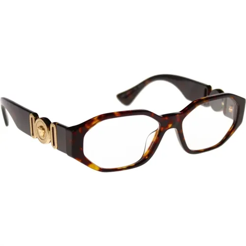 Original Prescription Glasses with 3-Year Warranty , female, Sizes: 56 MM - Versace - Modalova