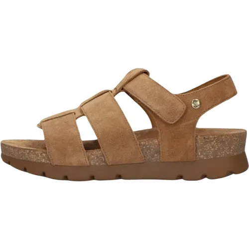 Stilvolle Cognac Sandalen - Panama Jack - Modalova