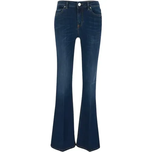 Boot-cut Jeans , Damen, Größe: W29 - pinko - Modalova
