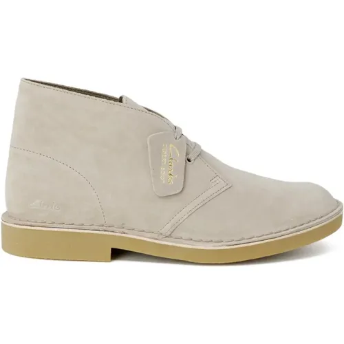 Grey Leather Lace Up Shoes for Men , male, Sizes: 11 UK, 10 UK, 8 UK, 12 UK - Clarks - Modalova