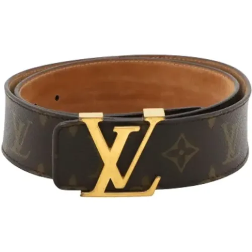 Pre-owned Canvas belts , female, Sizes: ONE SIZE - Louis Vuitton Vintage - Modalova