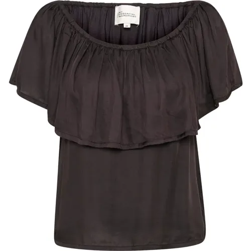 Off-Shoulder Florence Blouse , female, Sizes: 2XL - My Essential Wardrobe - Modalova