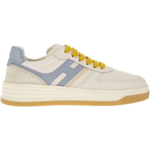 Retro-inspirierte H630 Sneakers , Damen, Größe: 35 1/2 EU - Hogan - Modalova