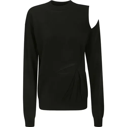 Wool Sweater with Shoulder Opening , female, Sizes: S - SPORTMAX - Modalova