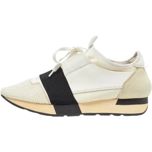 Pre-owned Leder sneakers , Damen, Größe: 38 EU - Balenciaga Vintage - Modalova