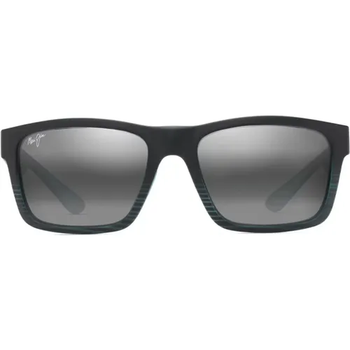 Sunglasses with Teal Stripes , unisex, Sizes: 57 MM - Maui Jim - Modalova