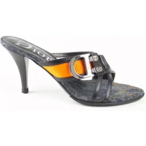 Pre-owned Fabric heels , female, Sizes: 4 1/2 UK - Dior Vintage - Modalova