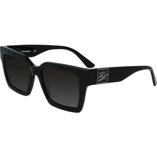 Stylische Sonnenbrille Kl6057S Schwarz - Karl Lagerfeld - Modalova