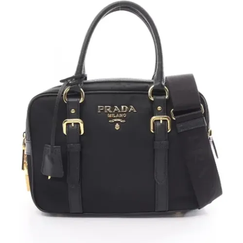 Pre-owned Leather prada-bags , female, Sizes: ONE SIZE - Prada Vintage - Modalova