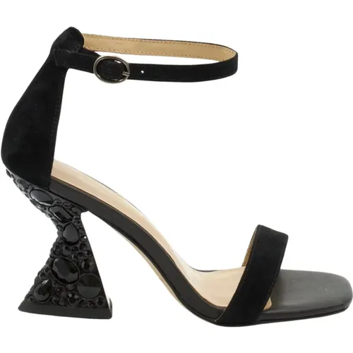 Sparkling Heeled Sandal , female, Sizes: 6 UK - Alma en Pena - Modalova