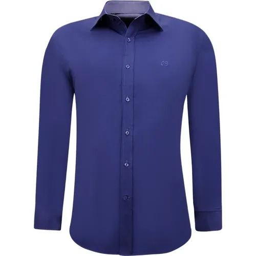 Neat Tailored Shirts - Blouse with slim fit and stretch , male, Sizes: XL, S, 2XL, 3XL, L, M - Gentile Bellini - Modalova