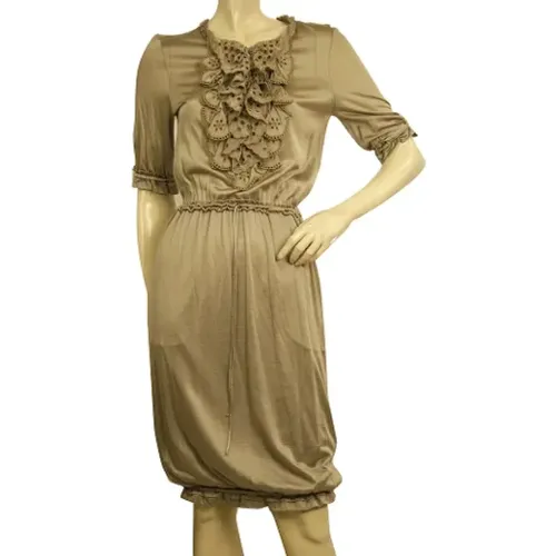 Pre-owned Viskose dresses - Yves Saint Laurent Vintage - Modalova