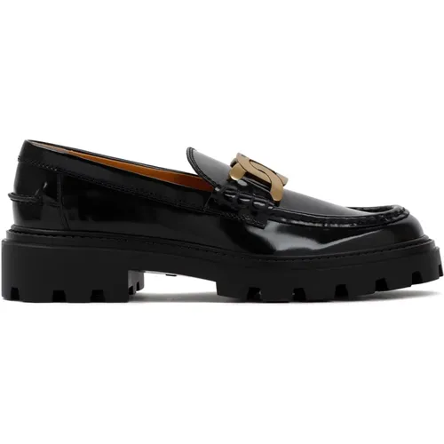 Chain Loafer in , female, Sizes: 4 UK, 6 1/2 UK, 4 1/2 UK, 7 UK, 3 UK, 5 UK, 5 1/2 UK - TOD'S - Modalova