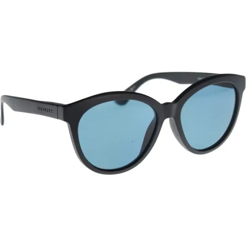 Matte Polarized Sunglasses for Women , female, Sizes: 56 MM - Serengeti - Modalova