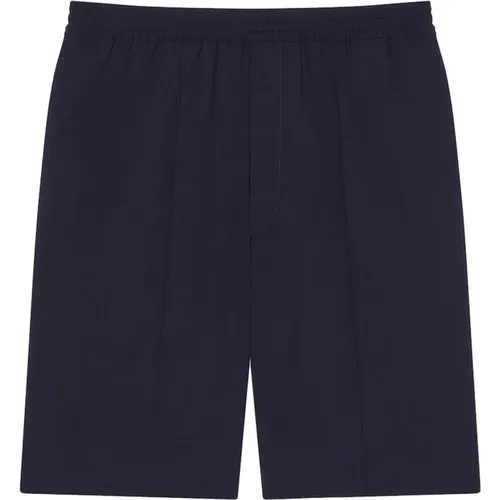 Blaue Shorts mit 4G Emblem Givenchy - Givenchy - Modalova