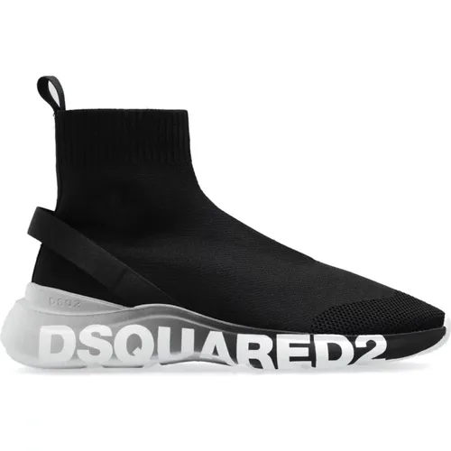 Fly high-top sneakers , Herren, Größe: 39 EU - Dsquared2 - Modalova