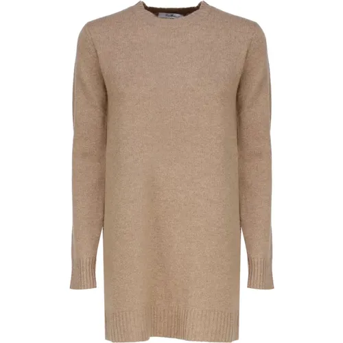 Cashmere Camel Sweater with Slits , female, Sizes: S, M, XS - Max Mara - Modalova