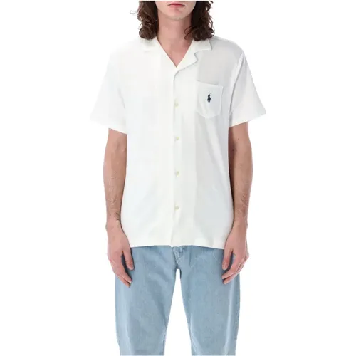 Bowling Shirt Classic Collar , male, Sizes: XL, L - Ralph Lauren - Modalova