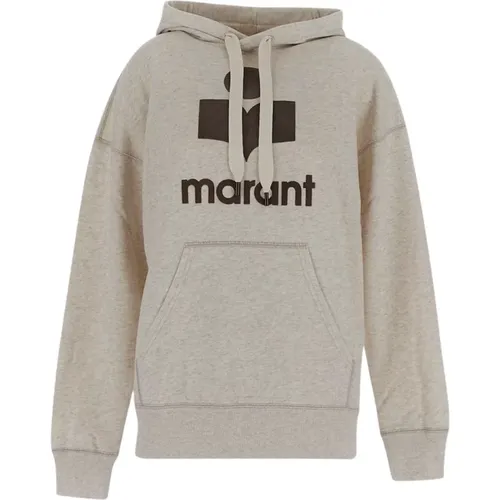 Baumwoll-Sweatshirt mit Mansel-Stil , Damen, Größe: S - Isabel Marant Étoile - Modalova