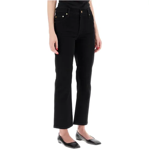 Flared Kick Jeans , female, Sizes: W27, W26, W25 - TORY BURCH - Modalova