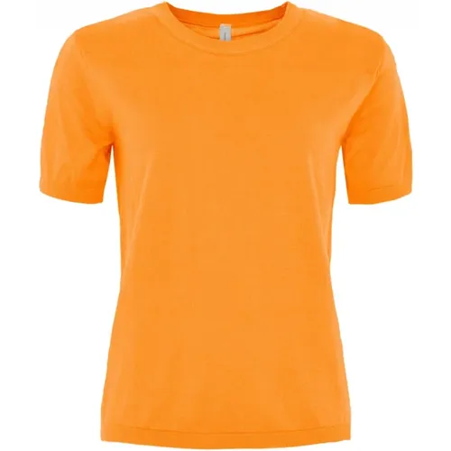 Soft O-Neck T-Shirt in Various Colors , female, Sizes: M, L, XL, 2XL, S - Skovhuus - Modalova