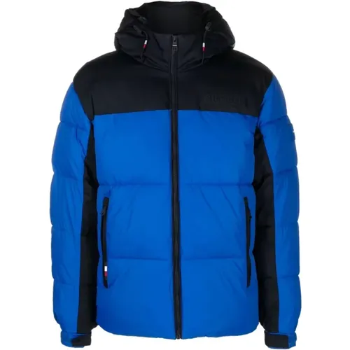 New york hooded jacket , male, Sizes: XL, L, 2XL - Tommy Hilfiger - Modalova