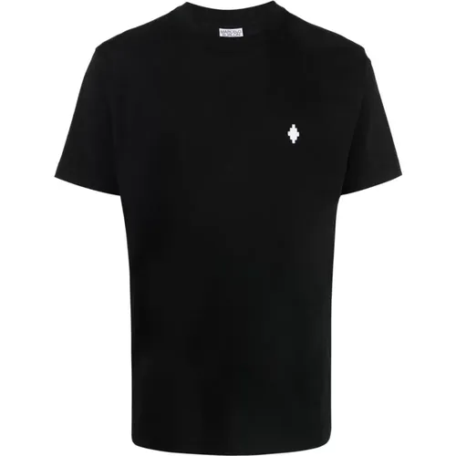 Cross regular t-shirt , male, Sizes: XL, M, L - Marcelo Burlon - Modalova