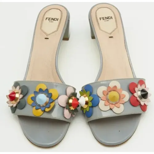 Pre-owned Fabric sandals , female, Sizes: 6 UK - Fendi Vintage - Modalova