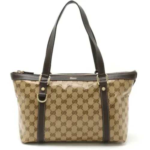 Pre-owned Canvas gucci-bags , female, Sizes: ONE SIZE - Gucci Vintage - Modalova