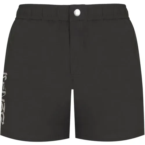 Paris Logo Swimshorts in , male, Sizes: L, XL - Kenzo - Modalova