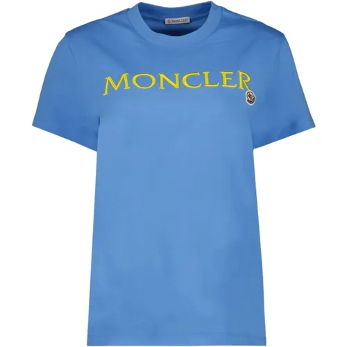 Logo T-Shirt mit kurzen Ärmeln - Moncler - Modalova