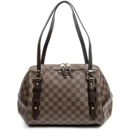 Pre-owned Coated canvas handbags , female, Sizes: ONE SIZE - Louis Vuitton Vintage - Modalova