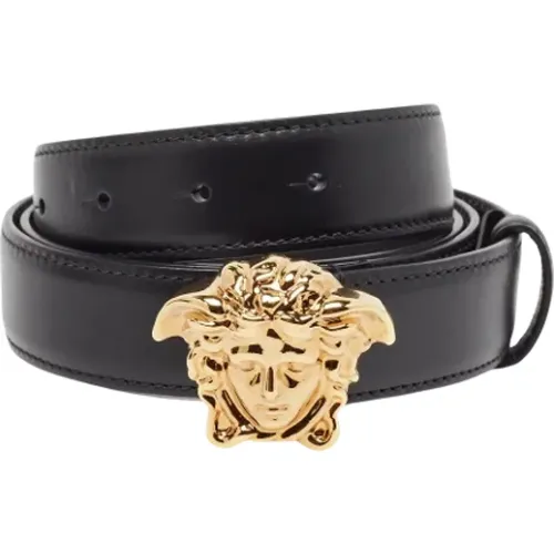 Pre-owned Leather belts , male, Sizes: ONE SIZE - Versace Pre-owned - Modalova